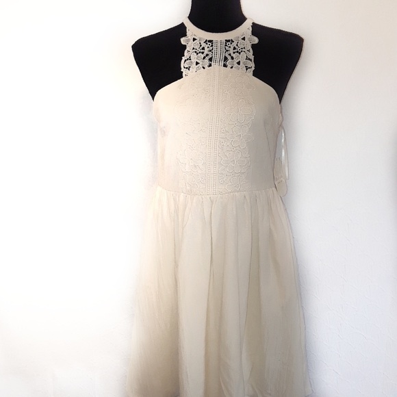 New Alter’d State Lace Halter Top Dress - Picture 3 of 4